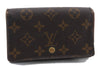 Auth LOUIS VUITTON Monogram Porte Monnaie Billets Tresor Wallet M61730 LV 7933C