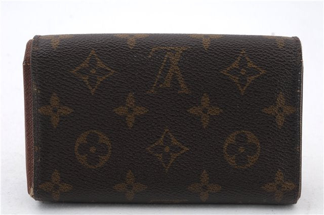 Auth LOUIS VUITTON Monogram Porte Monnaie Billets Tresor Wallet M61730 LV 7933C