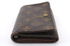 Auth LOUIS VUITTON Monogram Porte Monnaie Billets Tresor Wallet M61730 LV 7933C