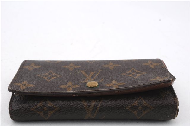 Auth LOUIS VUITTON Monogram Porte Monnaie Billets Tresor Wallet M61730 LV 7933C