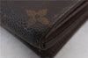 Auth LOUIS VUITTON Monogram Porte Monnaie Billets Tresor Wallet M61730 LV 7933C