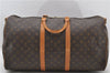 Auth Louis Vuitton Monogram Keepall Bandouliere 55 Boston Bag M41414 LV 7934D