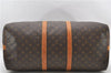 Auth Louis Vuitton Monogram Keepall Bandouliere 55 Boston Bag M41414 LV 7934D