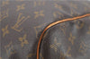 Auth Louis Vuitton Monogram Keepall Bandouliere 55 Boston Bag M41414 LV 7934D