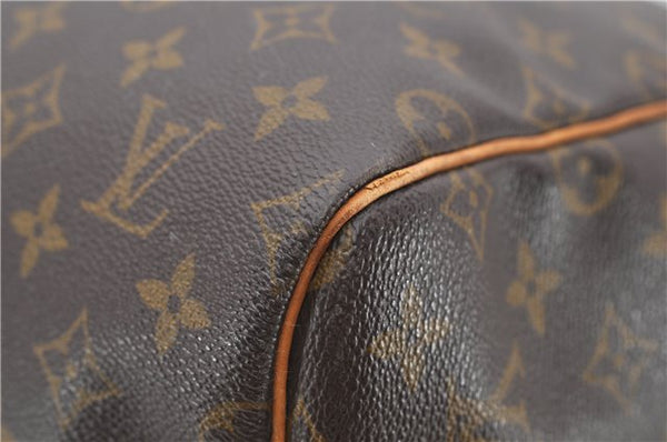 Auth Louis Vuitton Monogram Keepall Bandouliere 55 Boston Bag M41414 LV 7934D