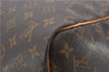 Auth Louis Vuitton Monogram Keepall Bandouliere 55 Boston Bag M41414 LV 7934D