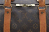 Auth Louis Vuitton Monogram Keepall Bandouliere 55 Boston Bag M41414 LV 7934D