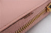 Authentic PRADA Saffiano Ribbon Leather Long Wallet Purse Pink 7939D