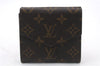 Auth LOUIS VUITTON Monogram Porte Monnaie Billets Bifold Wallet M61660 LV 7941C