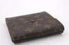 Auth LOUIS VUITTON Monogram Porte Monnaie Billets Bifold Wallet M61660 LV 7941C