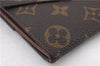 Auth LOUIS VUITTON Monogram Porte Monnaie Billets Bifold Wallet M61660 LV 7941C