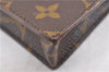 Authentic Louis Vuitton Monogram Etui Lunette Simple M62962 Glasses Case 7943F