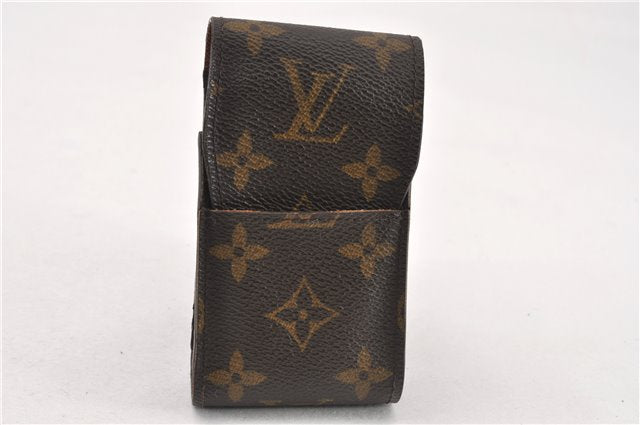 Authentic Louis Vuitton Monogram Etui Cigarette Case M63024 LV 7954F