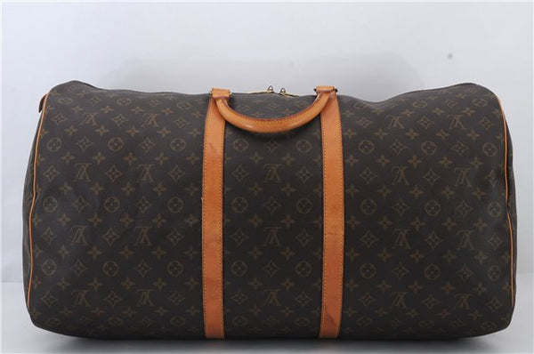 Authentic LOUIS VUITTON Monogram Keepall 60 Boston Bag M41422 LV 7957C