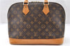 Authentic Louis Vuitton Monogram Alma Hand Bag Purse M51130 LV 7957F