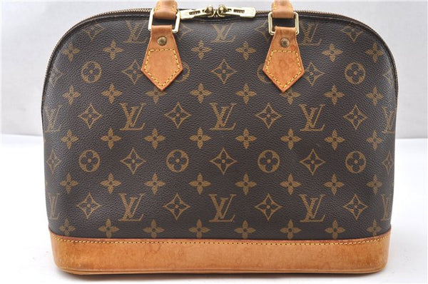 Authentic Louis Vuitton Monogram Alma Hand Bag Purse M51130 LV 7957F