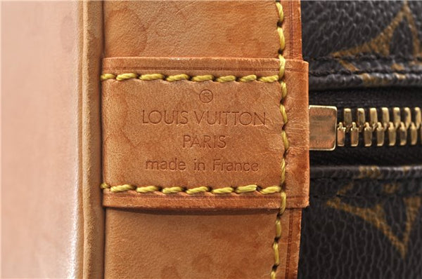 Authentic Louis Vuitton Monogram Alma Hand Bag Purse M51130 LV 7957F