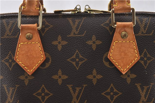 Authentic Louis Vuitton Monogram Alma Hand Bag Purse M51130 LV 7957F