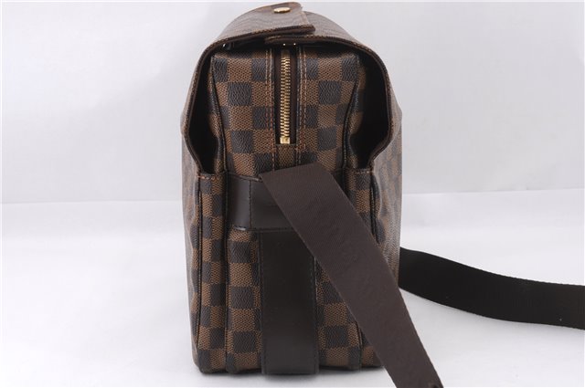 Authentic Louis Vuitton Damier Naviglio Shoulder Cross Body Bag N45255 LV 7958E