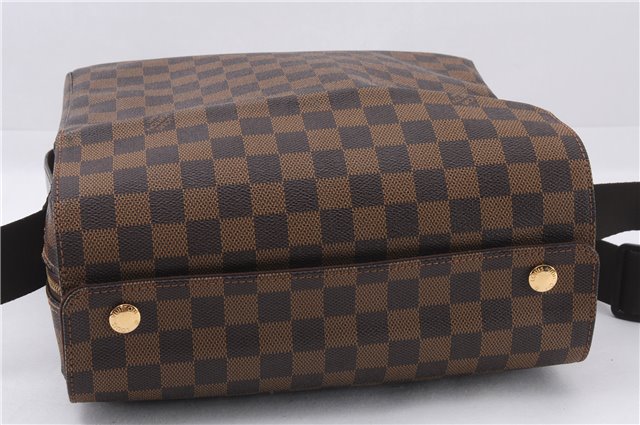 Authentic Louis Vuitton Damier Naviglio Shoulder Cross Body Bag N45255 LV 7958E
