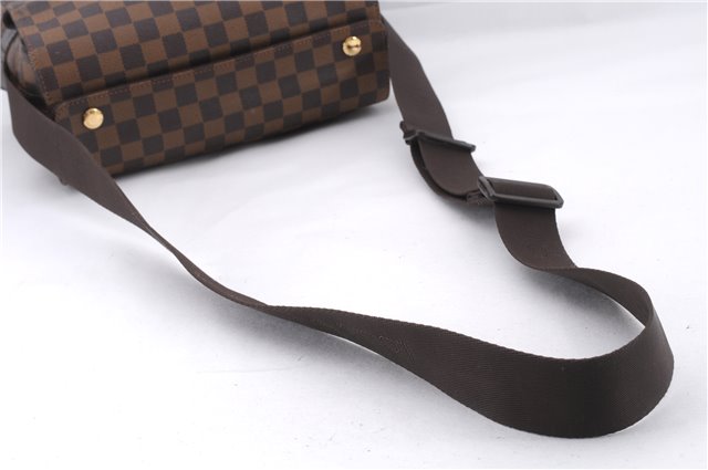 Authentic Louis Vuitton Damier Naviglio Shoulder Cross Body Bag N45255 LV 7958E