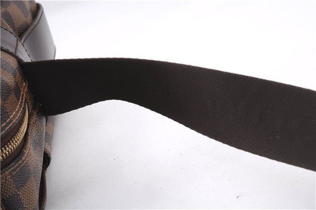 Authentic Louis Vuitton Damier Naviglio Shoulder Cross Body Bag N45255 LV 7958E