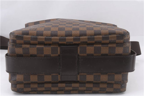 Authentic Louis Vuitton Damier Naviglio Shoulder Cross Body Bag N45255 LV 7958E