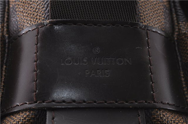 Authentic Louis Vuitton Damier Naviglio Shoulder Cross Body Bag N45255 LV 7958E