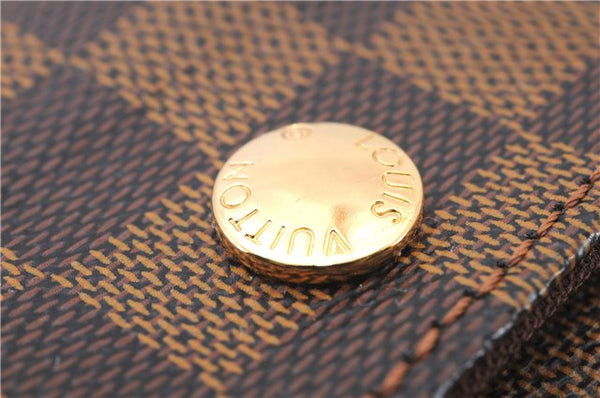 Authentic Louis Vuitton Damier Naviglio Shoulder Cross Body Bag N45255 LV 7958E