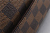 Authentic Louis Vuitton Damier Naviglio Shoulder Cross Body Bag N45255 LV 7958E