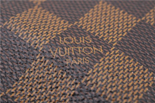 Authentic Louis Vuitton Damier Naviglio Shoulder Cross Body Bag N45255 LV 7958E