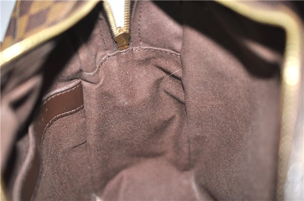 Authentic Louis Vuitton Damier Naviglio Shoulder Cross Body Bag N45255 LV 7958E