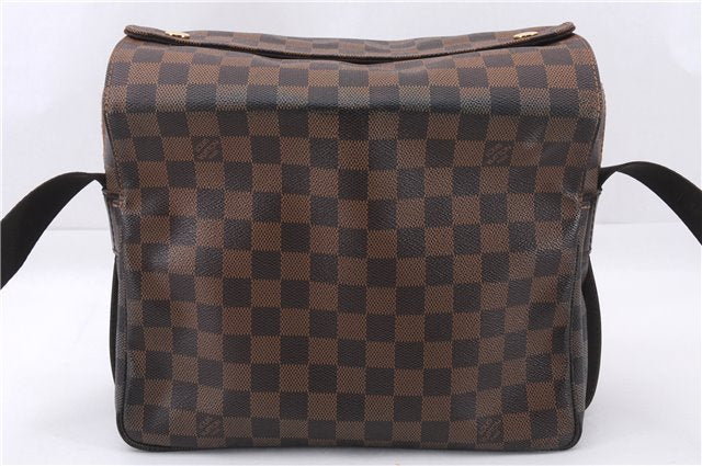 Authentic Louis Vuitton Damier Naviglio Shoulder Cross Body Bag N45255 LV 7961E