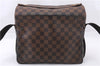 Authentic Louis Vuitton Damier Naviglio Shoulder Cross Body Bag N45255 LV 7961E