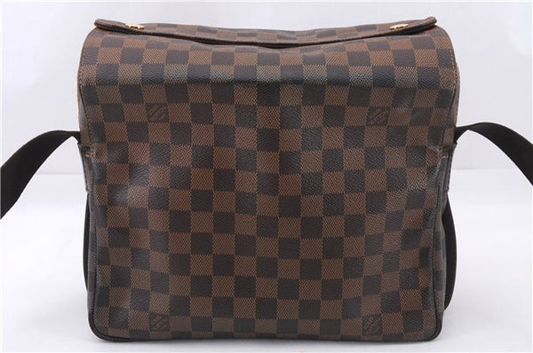 Authentic Louis Vuitton Damier Naviglio Shoulder Cross Body Bag N45255 LV 7961E