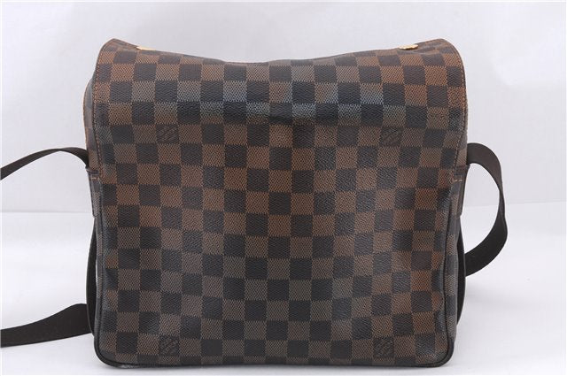 Authentic Louis Vuitton Damier Naviglio Shoulder Cross Body Bag N45255 LV 7961E