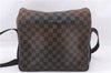 Authentic Louis Vuitton Damier Naviglio Shoulder Cross Body Bag N45255 LV 7961E