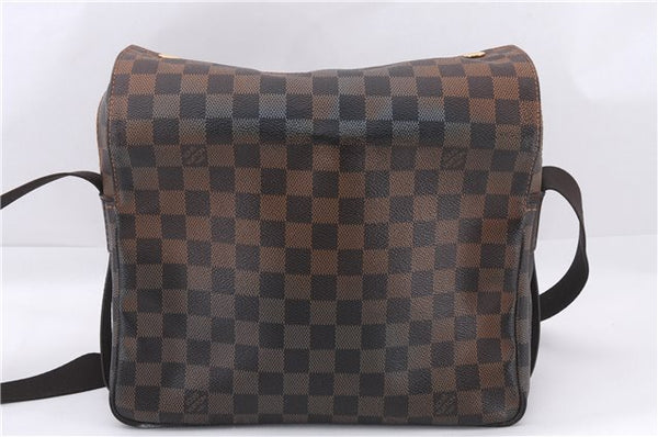 Authentic Louis Vuitton Damier Naviglio Shoulder Cross Body Bag N45255 LV 7961E