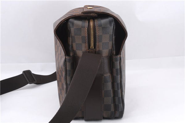 Authentic Louis Vuitton Damier Naviglio Shoulder Cross Body Bag N45255 LV 7961E