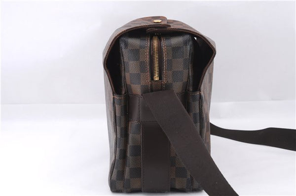 Authentic Louis Vuitton Damier Naviglio Shoulder Cross Body Bag N45255 LV 7961E