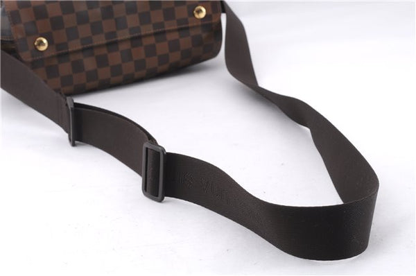 Authentic Louis Vuitton Damier Naviglio Shoulder Cross Body Bag N45255 LV 7961E