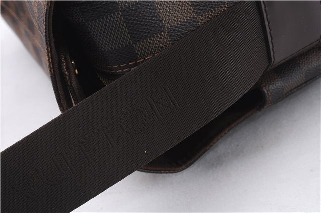 Authentic Louis Vuitton Damier Naviglio Shoulder Cross Body Bag N45255 LV 7961E
