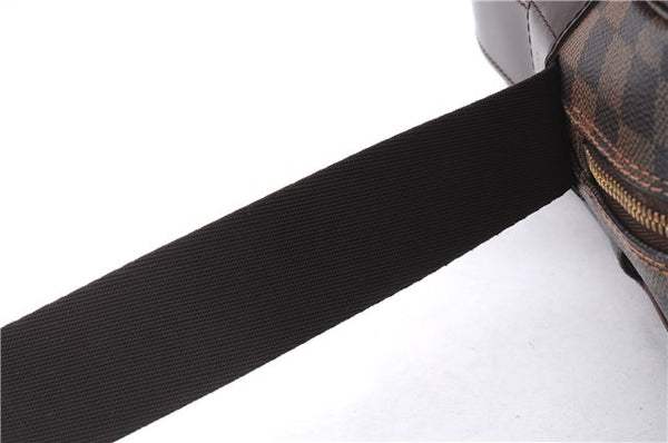 Authentic Louis Vuitton Damier Naviglio Shoulder Cross Body Bag N45255 LV 7961E