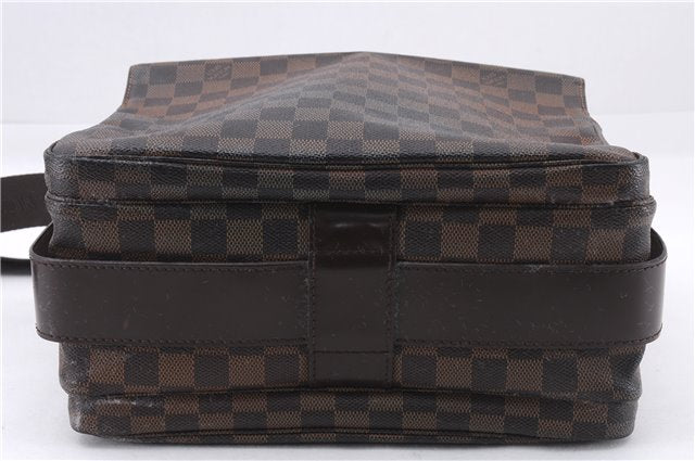 Authentic Louis Vuitton Damier Naviglio Shoulder Cross Body Bag N45255 LV 7961E