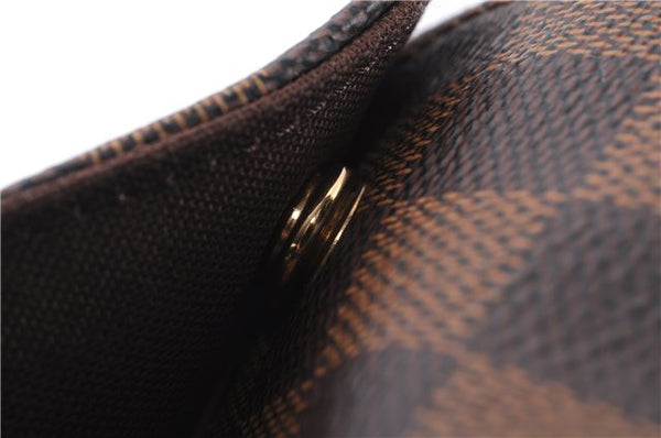 Authentic Louis Vuitton Damier Naviglio Shoulder Cross Body Bag N45255 LV 7961E