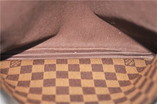 Authentic Louis Vuitton Damier Naviglio Shoulder Cross Body Bag N45255 LV 7961E