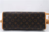 Auth LOUIS VUITTON Monogram Popincourt Long Shoulder Cross Bag M40008 LV 7963C