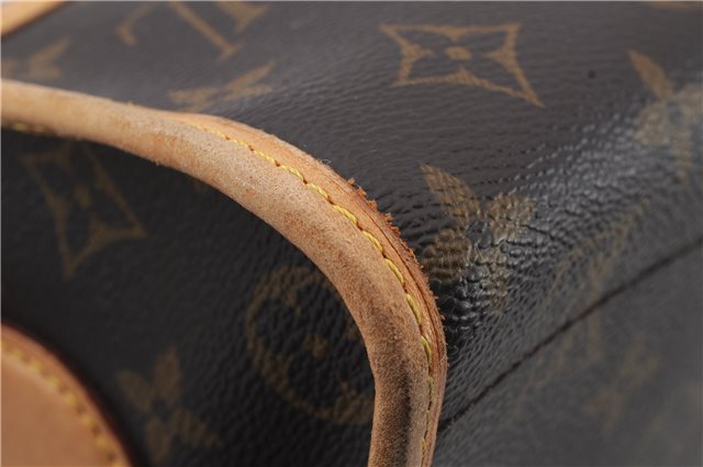 Auth LOUIS VUITTON Monogram Popincourt Long Shoulder Cross Bag M40008 LV 7963C