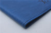 Authentic Louis Vuitton Epi Agenda Posh Day Planner Cover Blue R20525 LV 7963D