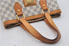 Authentic Louis Vuitton Damier Azur Hampstead PM N51207 Shoulder Tote Bag 7963E